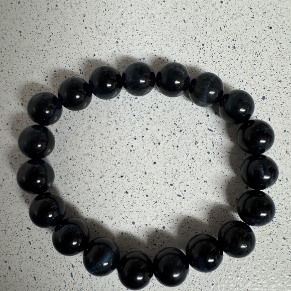 Blue Tigers Eye Bracelet - Picture 3 of 3